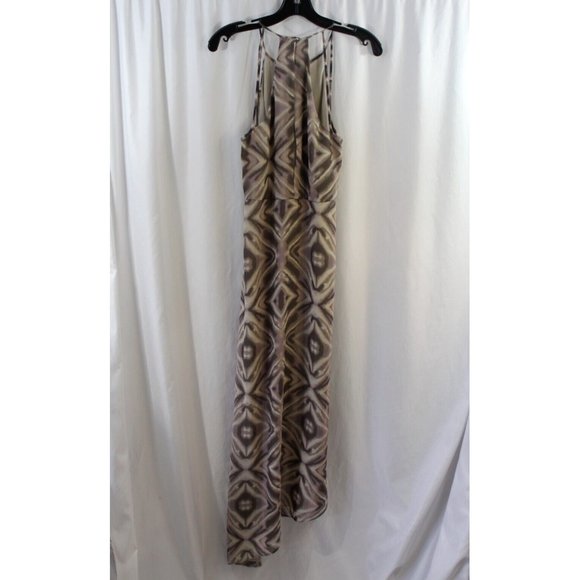 BCBGeneration Womens Grey Multicolor Strappy Sleeveless High Low Dress‎ 4 NWT - Picture 6 of 7